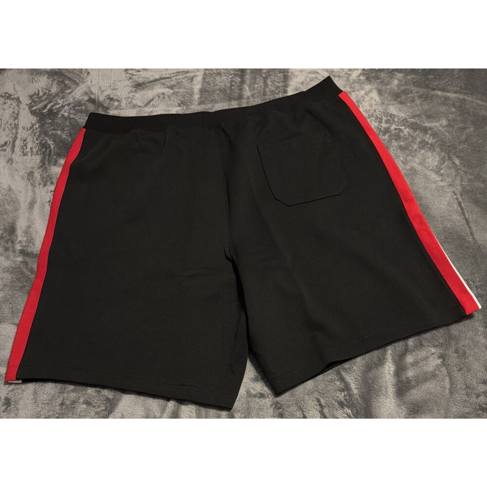 4XB POLO RALPH LAUREN Men's Black/red/white Shorts - Picture 8 of 12